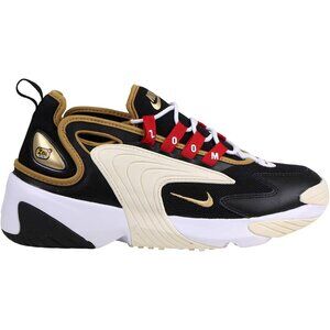 Nike Zoom 2K Sneakers Black/Gold US Size 5 women A00354-005 Running 7989